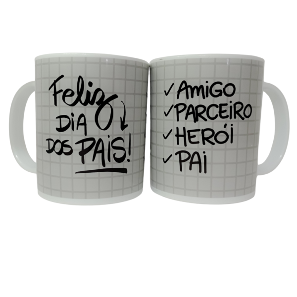 Caneca de Plástico Feliz Dia dos Pais - Imagem 2