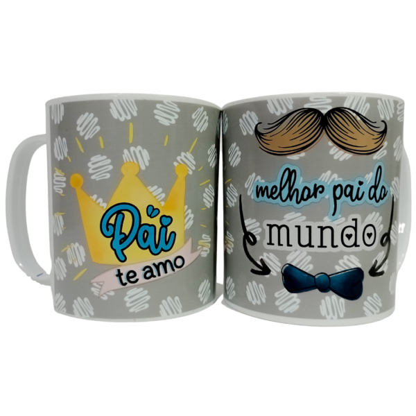Caneca de Plástico Melhor Pai do Mundo - Imagem 2